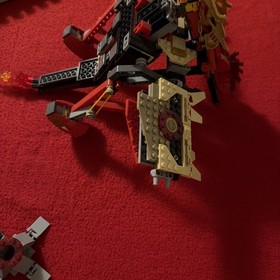 Lego Chima Flying Phoenix Fire Temple Set #70146 For Parts Only