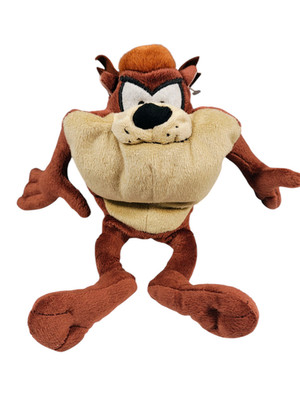 9 Zoll Tazmanischer Teufel Plüschtier Kuscheltier Warner Bros Looney Tunes TV-Figur 90er Jahre