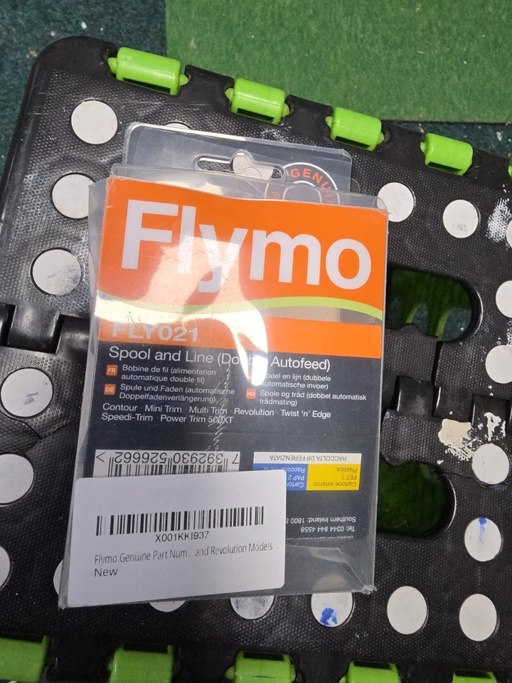 Flymo FLY021 Genuine Spool and Line for Double Autofeed Grass Trimmers Pack of 1 - Image 3 of 4