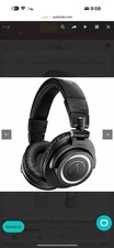 Audio-Technica ATHM50X Closed Back dynamic Monitor Headphones