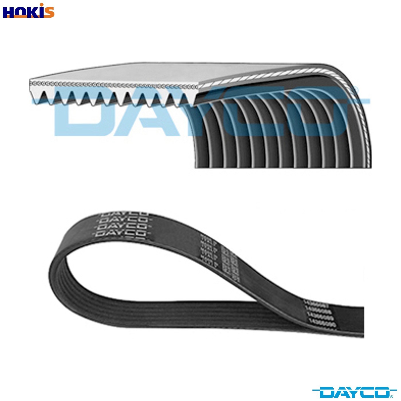 VRIBBED BELT 12PK1300HD FOR MAN L2000 TGA D0834LFL02/0834LFL03 4.6L 4cyl L2000