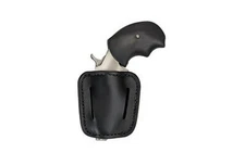 PS Products Mini Leather Ambidextrous Holster, Black - HLM037