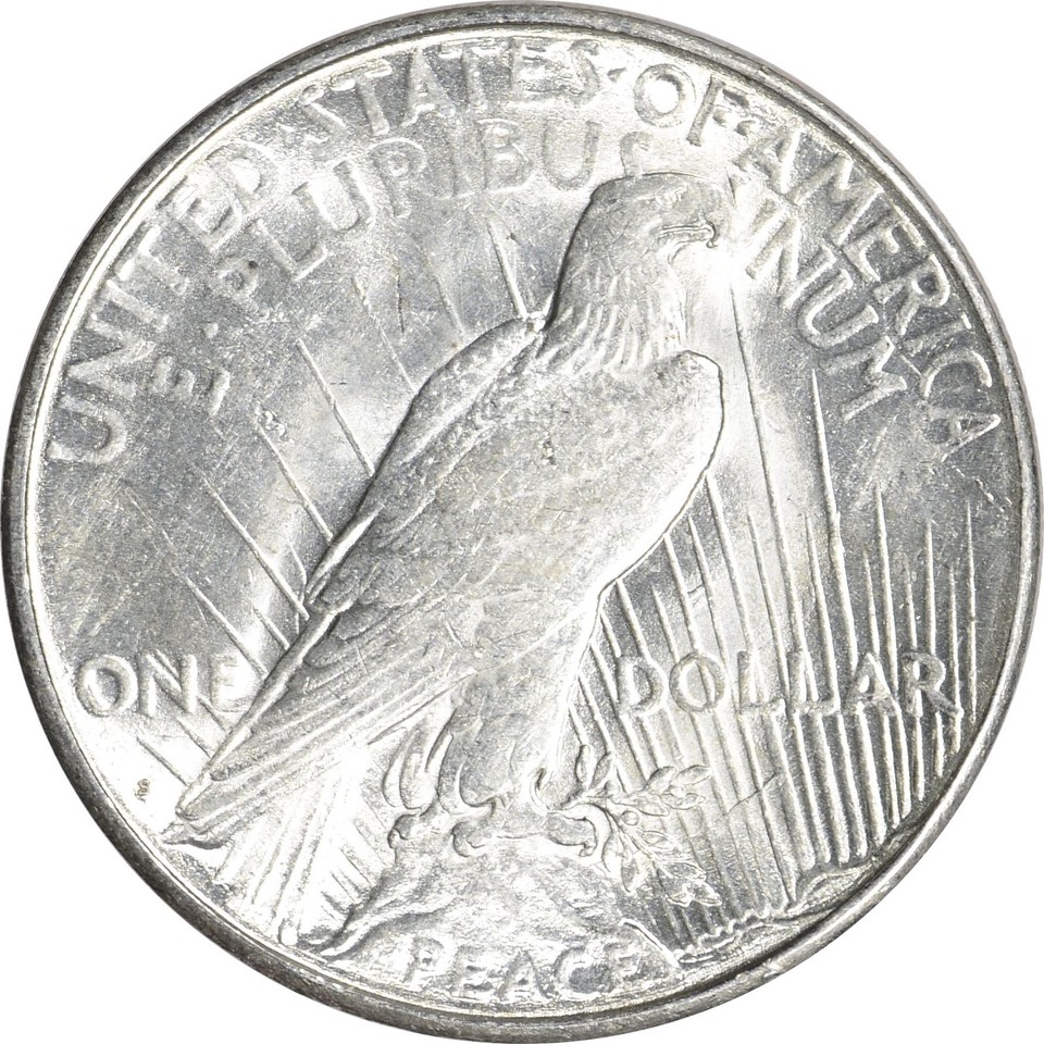 1923 S Us Peace Silver Dollar 1 Au Ebay 