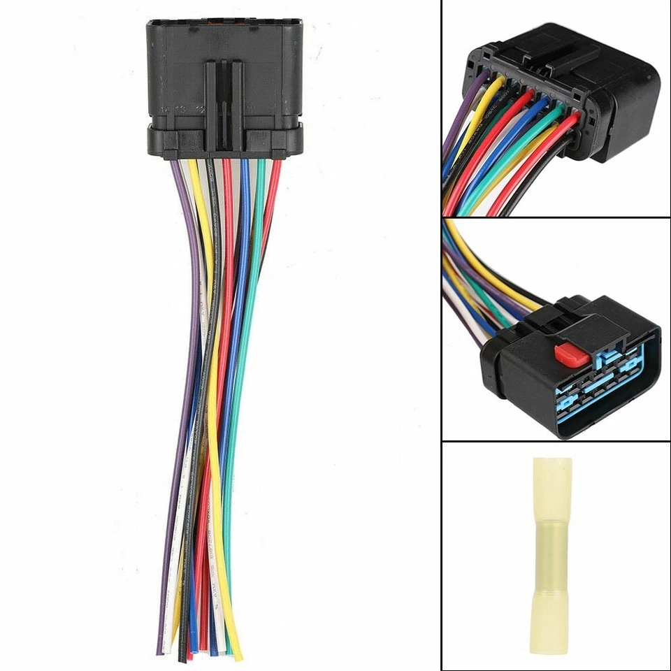 2x Conector de arnés de puerta para Jeep Grand-Cherokee alta calidad Foto 3 de 4