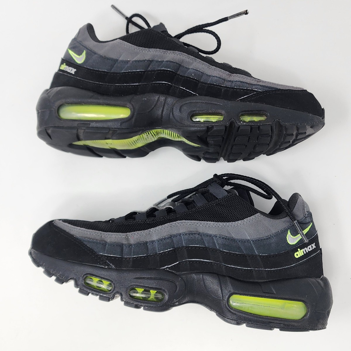 靴 NIKE AIR MAX 95 OG BLACK/GREEN Air Max 95 OG - Black/Green Shock-Pearl Grey | UP THERE