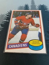 1980-81 Topps - Doug Jarvis #76 - FREE SHIPPING