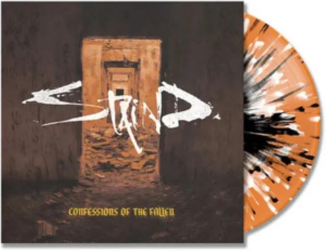 Staind - Confessions Of The Fallen, Vinyl Record, LP, Orange w/ Black and White