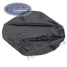 Quad Works Cycle Works Seat Cover - Gripper Black - 36-12590-01