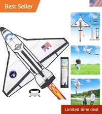 Kite Easy to Fly for Kids and Adults, Large Beach Kite for Outdoor Games and ...