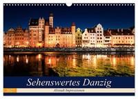"Calendar 2027 · US Version · Sightseeing Gdansk (Wall Calendar 2027 17\" × 12\" La"