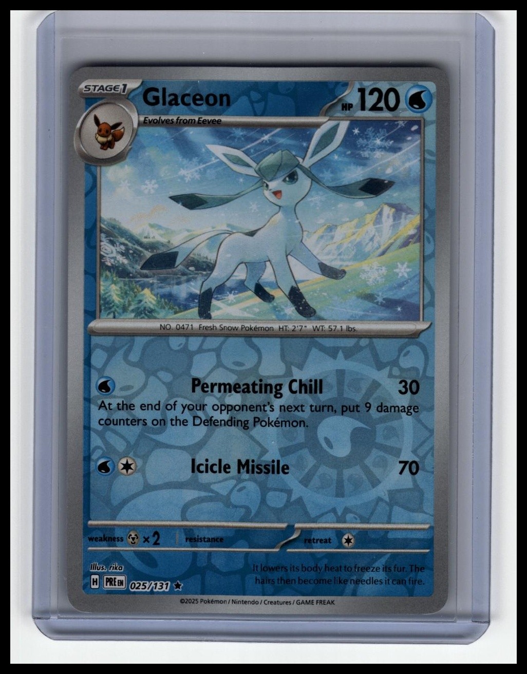 Miscellaneous Cards & Products #025/131 Glaceon