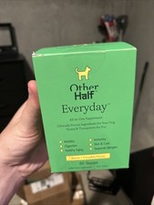 Other Half Everyday - Dog Multivitamin Supplement 60 Scoops NEW SEALED 2027