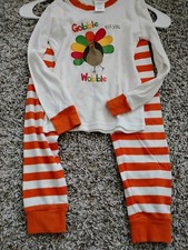 Size 5 Thanksgiving Pajamas Gymboree Turkey
