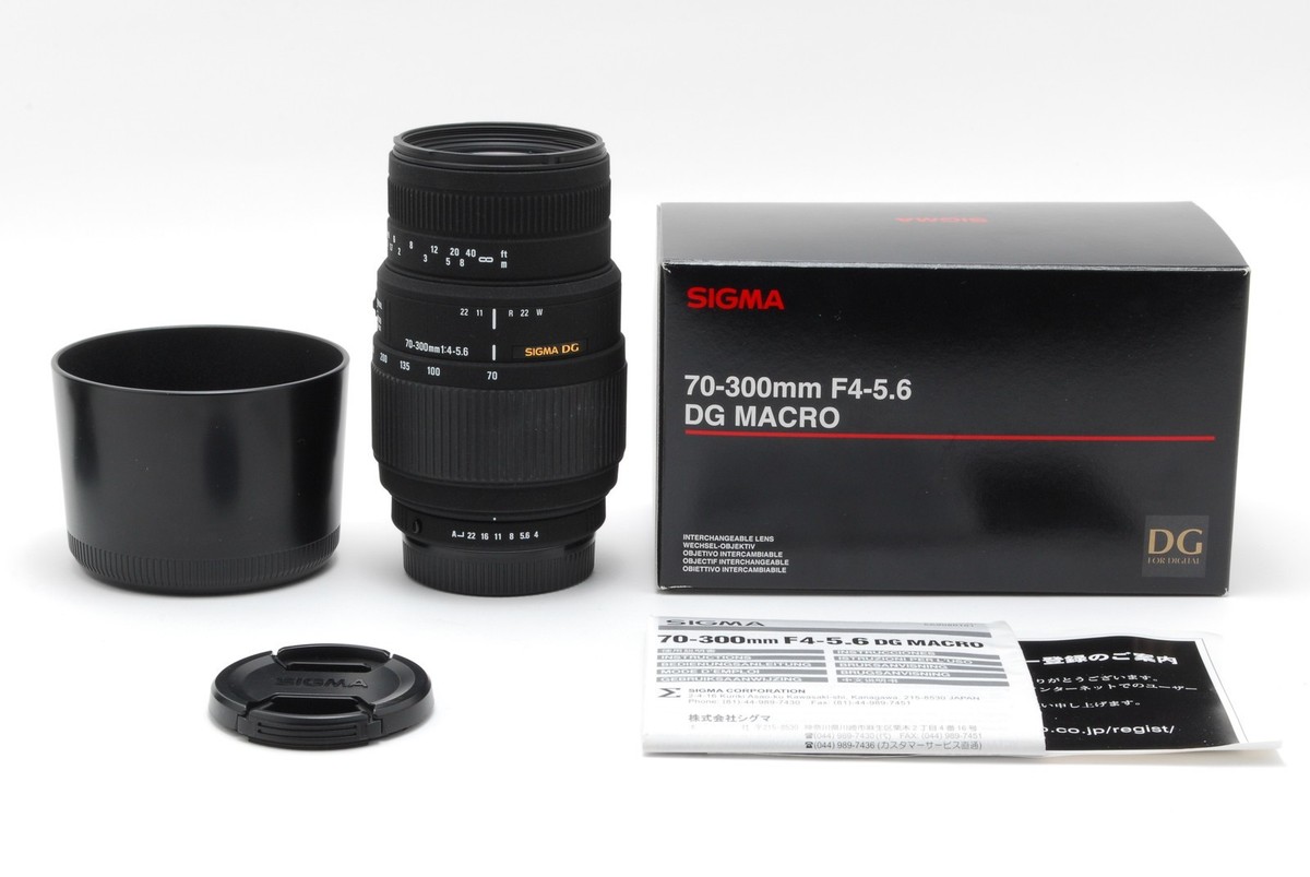 SIGMA 望遠ズームレンズ 70-300mm F4-5.6 DG MACRO Amazon.com : Sigma 70-300mm f/4-5.6 DG Macro Telephoto Zoom