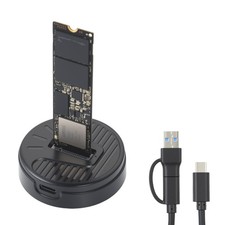 M.2 Nvme to USB C/USB a Docking Station Adapter Card Reader, 10Gbps, Plug
