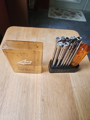 AIM Nut Driver Screwdriver set NOT excelite But Good Quality Set Compact 