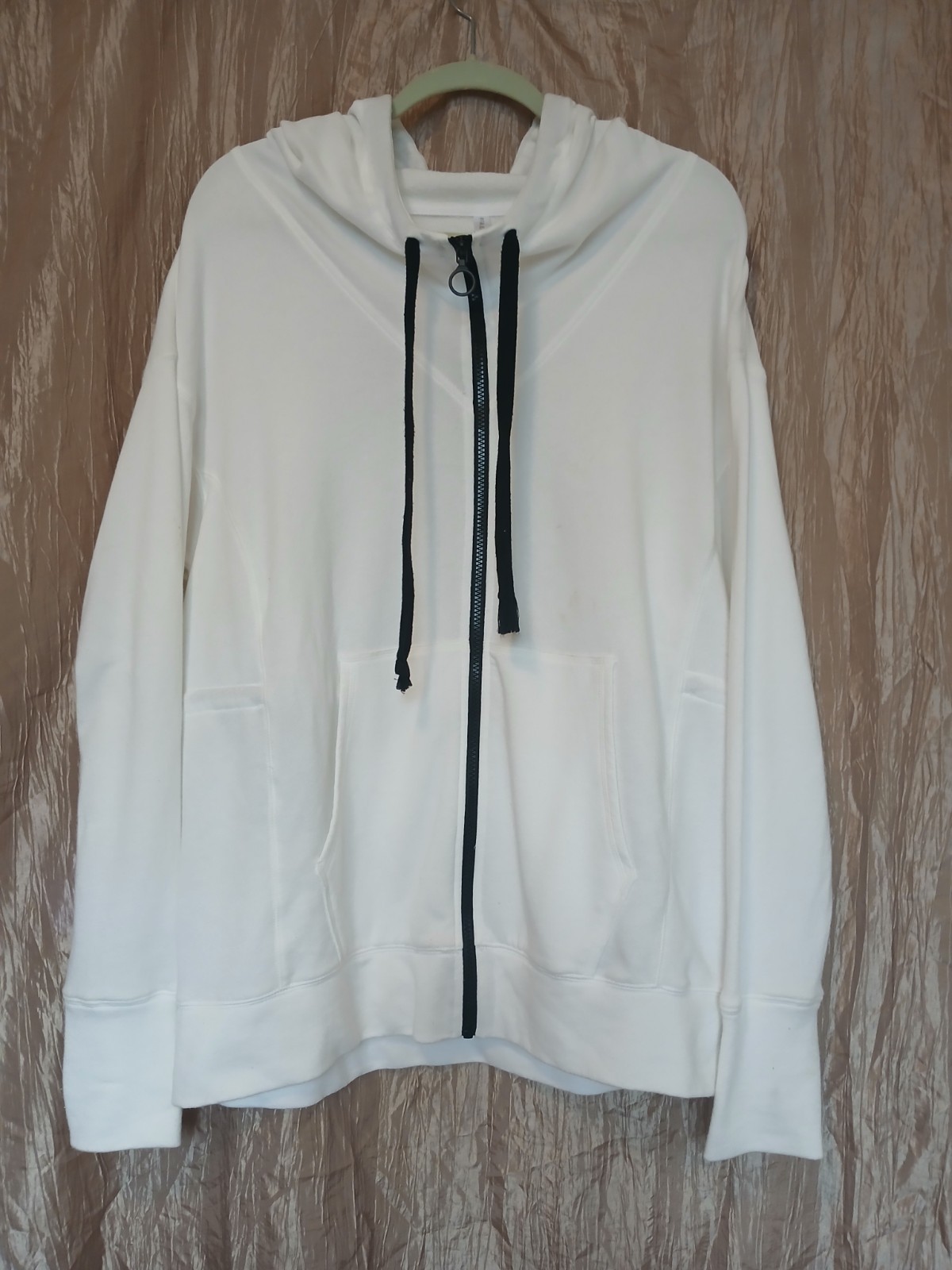FABLETICS Drawstring Full Zip Hoodie Performance … - image 7