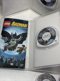 PSP 3001E Black Console - Sony PlayStation Portable + 6 games & Case, Tested. A+