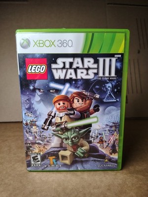 LEGO Star Wars III The Clone Wars - Xbox 360  With Manual FAST SHIPPING