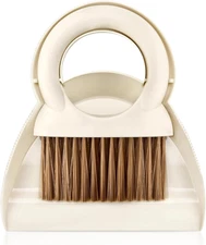 Mini Hand Broom and Dustpan Set: Small Brush and Pan for Cleaning Home, Camping,