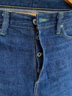 Warehouse & Co Brown -Duck Digger Selvedge Denim Jeans from Japan