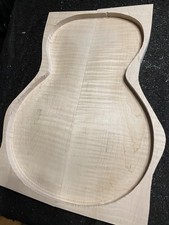 Curly Maple Carved Top for a LP #L3L - Light ...