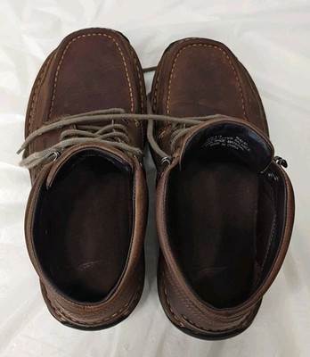 Red Wing Men\'s Bemidji Chukka Ankle Boots Size 11WW/EEEE Brown Leather 4613 Red Wing Leather Boots 4613 Bemidji Chukka, Driftwood, Mens  main image 4