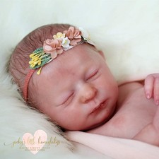 Realborn Aria Sleeping 17" Reborn Doll KIT - Vinyl Parts to Make a Doll
