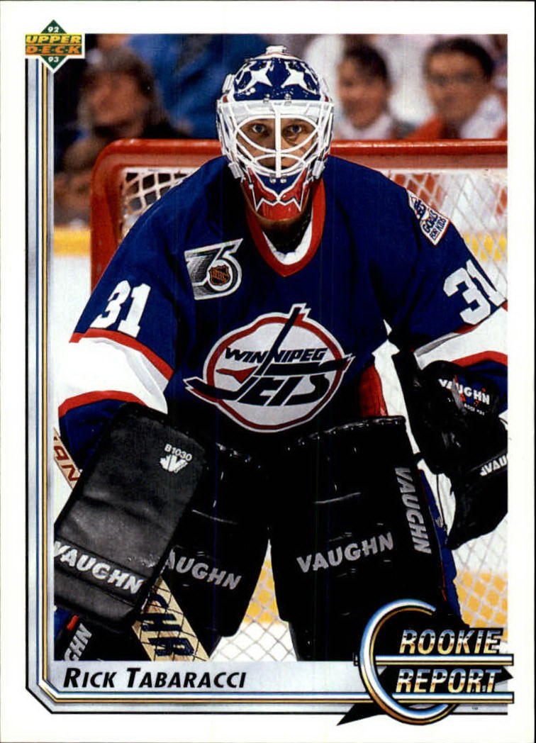 1992-93 Upper Deck #358 Rick Tabaracci RR - HKY