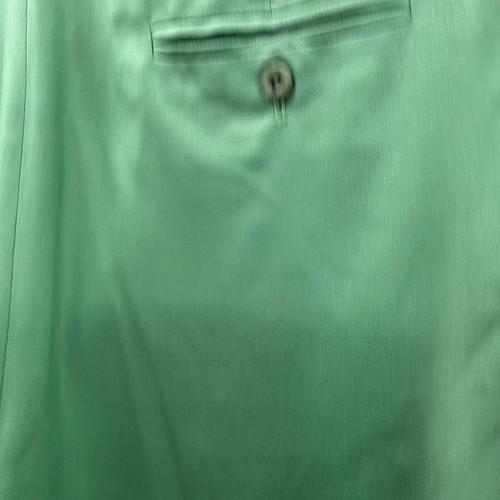 Pantalone donna J. Peterman The Silk Glamour plissettato davanti verde menta taglia 12 - Foto 12 di 12