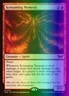 MTG Screaming Nemesis (157p/199) Duskmourn House of Horror Promos NM FOIL