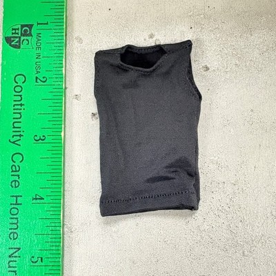 PB-MUF-TT-BLK: Black Sleeveless shirt for 7''WWE, Muff Adam, Nota NT-03/03S Body