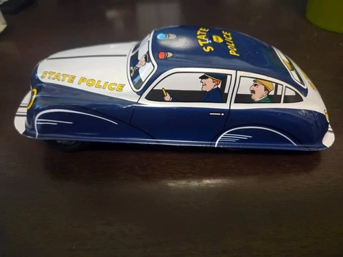 Schylling Classic Tin Car Series Police Car; EXCELLENT condition!