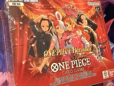 New Sealed One Piece Extra Booster Heroines Edition Box EB-03 With Dash Pack
