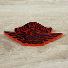 Vintage Air Jordan Wings Pin 80s Promo Stoffel Seals Tuckahoe NY Nike AJ1