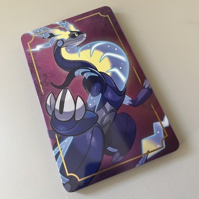 Official Pokemon Violet Steelbook  Nintendo Switch Steel Book NO GAME