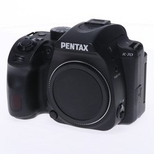 Near Mint Pentax K-70 24.2 MP Digital SLR Camera Black Body From Japan P0025