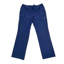 FIGS Cairo Cargo Scrub Pants Men's XXL Zip Fly Blue Technical Collection