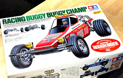 New, unassembled Tamiya 58441 Buggy Champ 2009 Rough Rider, not the condom brand