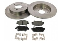 Bremsensatz Scheibenbremse Mapco 47254 FüR Kia Hyundai Ub Rio Accent 4 Rb Crdi 3