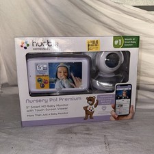 Hubble Connected Nursery View Pro 5" Smart Video Baby Monitor Camera With Sounds