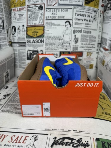 Nike Field General 82 'Hyper Royal Lightning Gum' HF3165-401 Uomo Taglia 10,5 - Foto 7 di 7