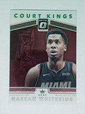 Hassan Whiteside 2017-18 Panini Donruss Optic #10 Court Kings Insert Miami Heat