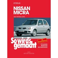 Nissan Micra Typ K10/K11 1983-2002 So Wirds Gemacht Werkstatthandbuch Etzold