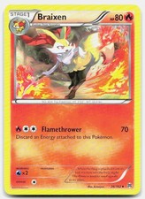 BREAKthrough Braixen 26/162 Lightly Played Pokemon UC Tcg Card