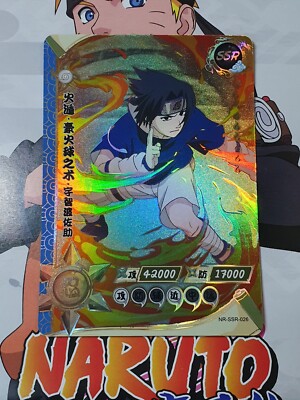CARTE NARUTO KAYOU SSR-026 SASUKE UCHIHA | eBay