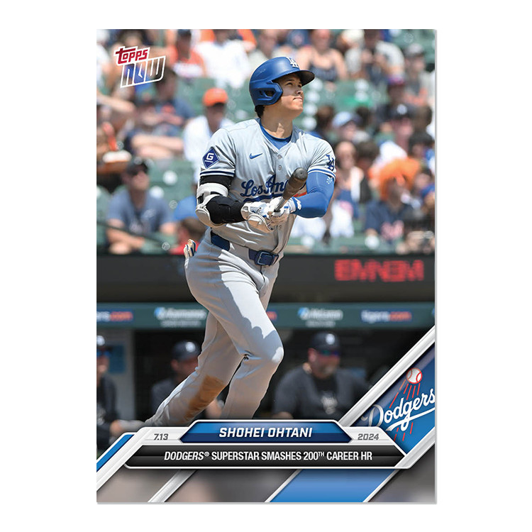 2024 MLB Topps now 768sp foil 漢字