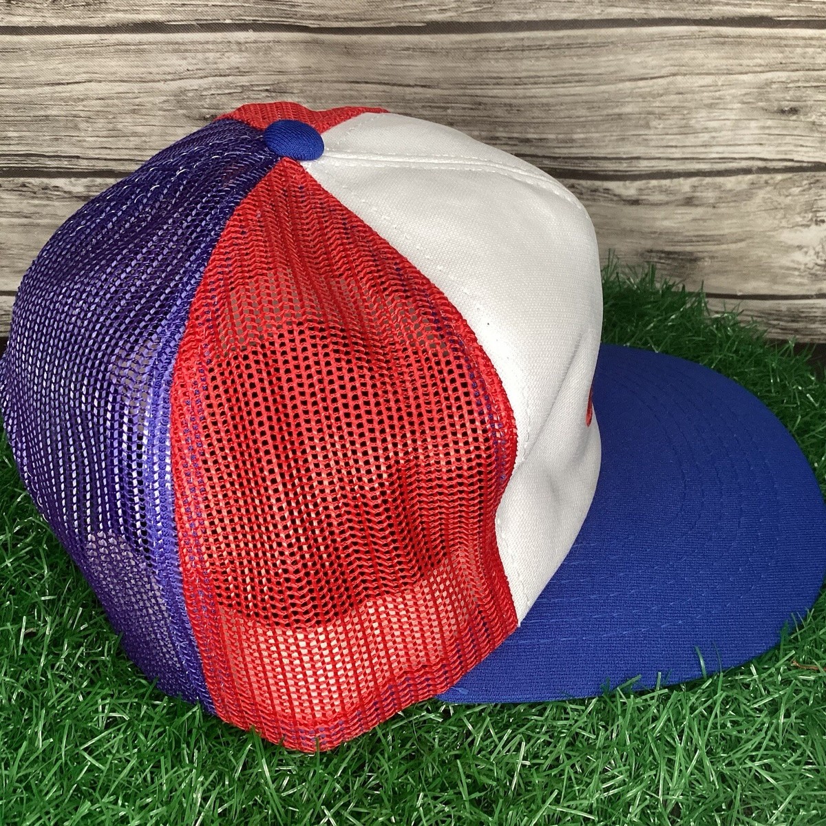 [MLB] Varsity Vintage Mesh Cap ★大人気★ Vintage Montreal Expos Trucker Hat Cap MLB Mesh Back Sports