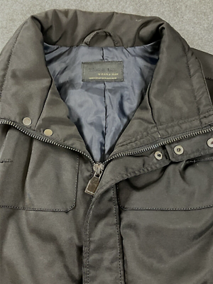 ZARA MAN Men's Black Label Size XL Black Technical Heavy ZARA MAN Men's Black Label Size XL Black Technical Heavy