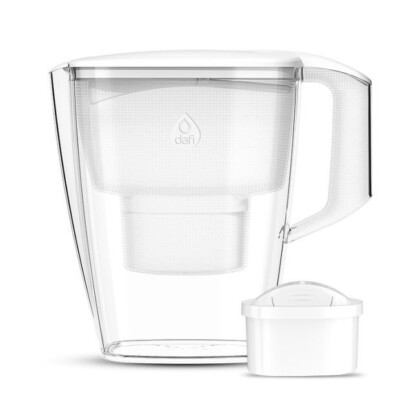 Weißwasserfilterkrug 3 Liter mit intelligentem LED Sensor und Unimax Patrone